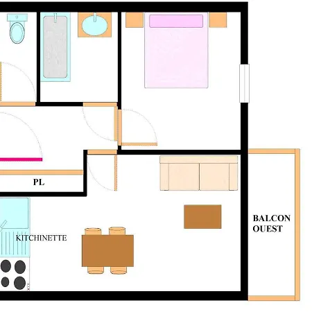 Apartment Cosy 4 Pers. Pied Des Pistes Avec Parking Et Piscine - - Fr-1-508-181 *